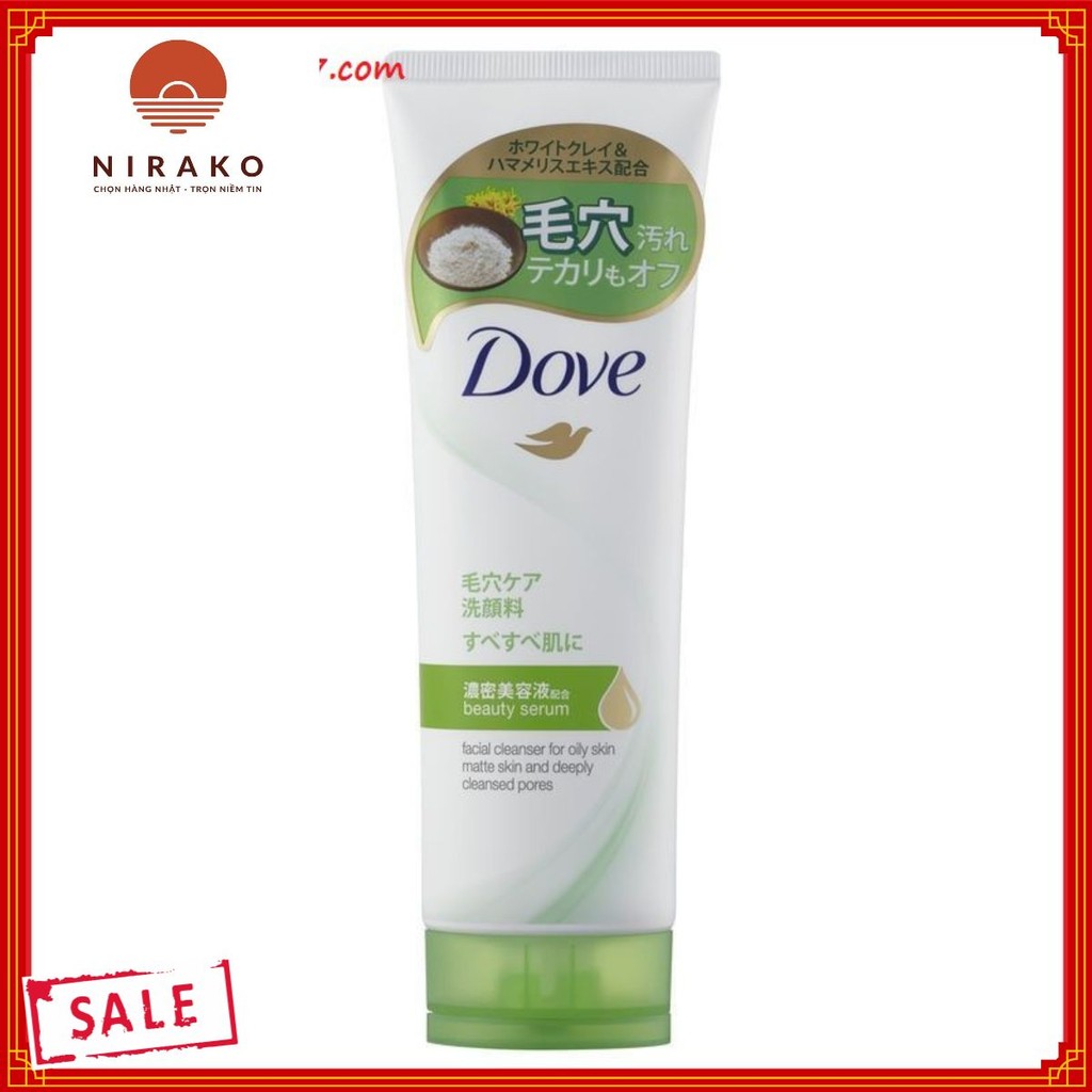 Sữa Rửa Mặt DOVE Nhật Bản 130g - 100% Authentic