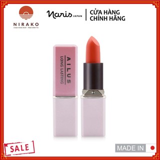 Son mịn môi lâu trôi Naris Ailus Smooth Lipstick Long Lasting 3,7g/ 1 hộp