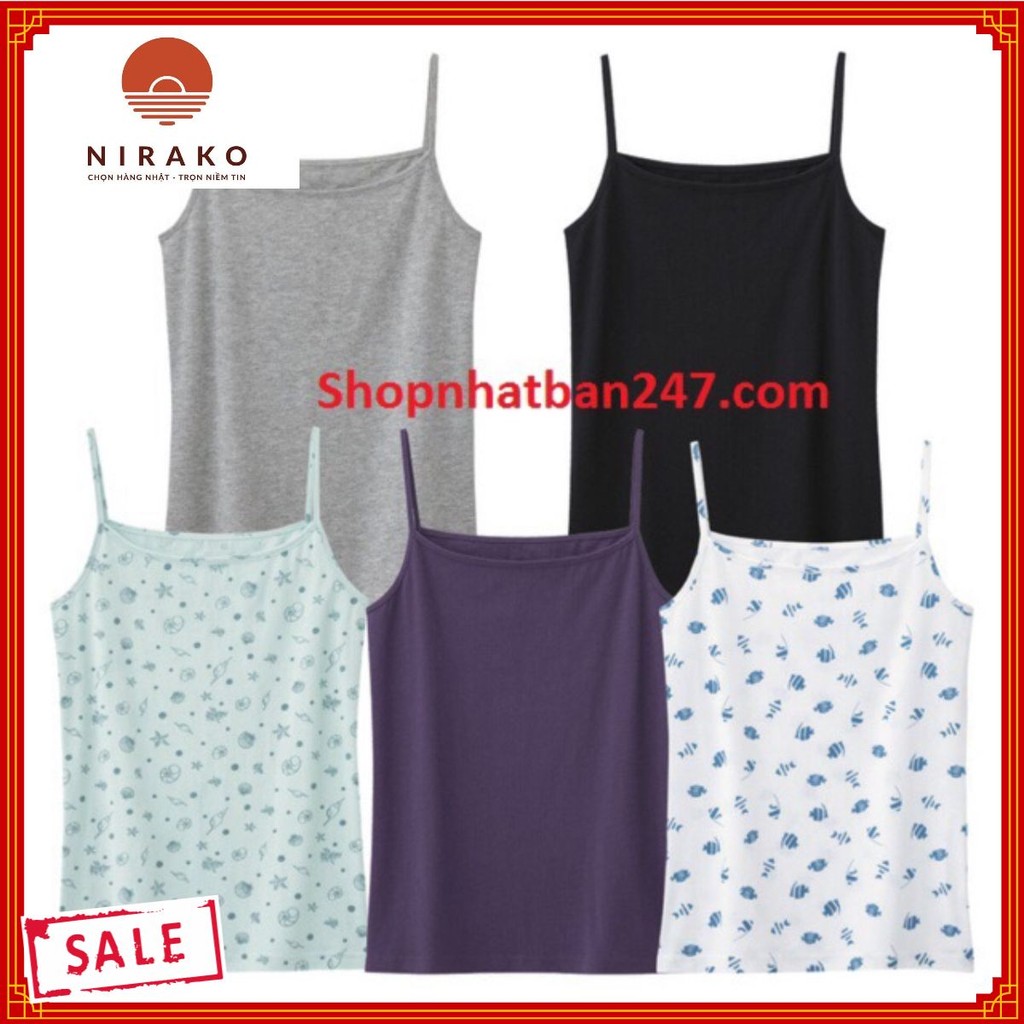 Set 5 áo Áo 2 dây GU nhật bản