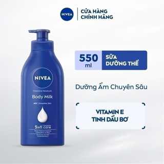 Sữa Dưỡng Thể NIVEA Dưỡng Ẩm Chuyên Sâu 48H  | Thấm Nhanh (550 ml) - 98943
