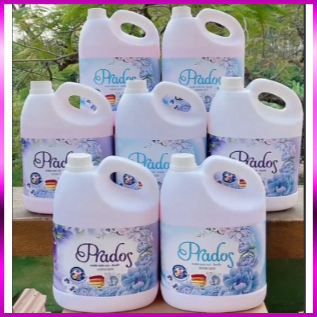 THÙNG 7 CAN Nước giặt xả Prados 1700ml hương lavender dịu nhẹ,lưu hương dài lâu, an toàn da nhạy cảm