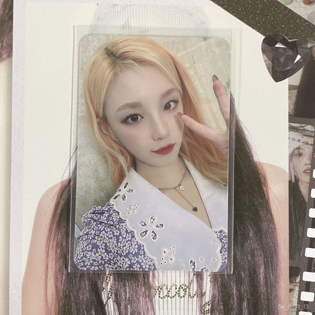 Chính Hãng gidle23Lịch Để Bàn Thẻ ảnh Song Yuqi Kỳ Số của Song Yuqi tag gidle Bé Gái