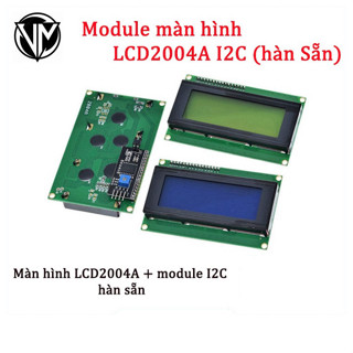Màn hình LCD 2004 kèm module I2C (Hàn sẵn)
