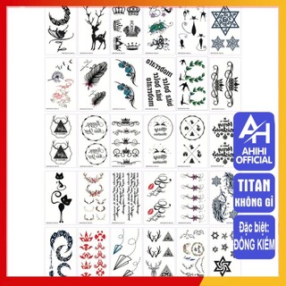 Hình Xăm Dán X1 lốc 60 tấm