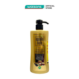 Dầu Gội Dược Liệu Nguyên Xuân Bồng Bềnh Cho Tóc Dầu Bết 450ml