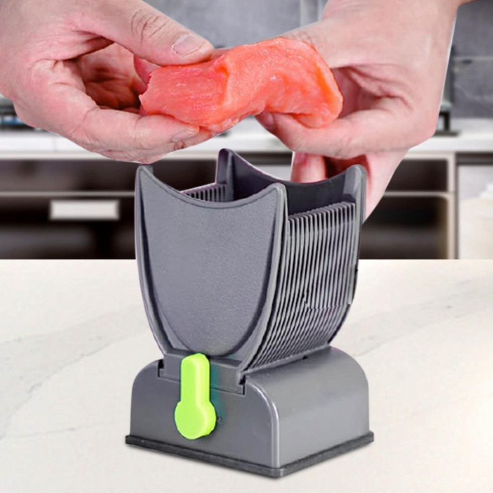 Máy Thái Lát Thịt Siêu Nhanh Siêu Bén - Lưỡi Thép Chống Rỉ ( ms 08)