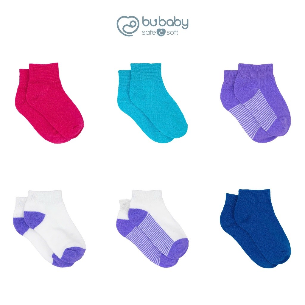 BuBaby Tất trẻ em BuBaby Chống trượt Bu Midi BuBaby (1Y-5Y)Tất chính hãng - BF57A