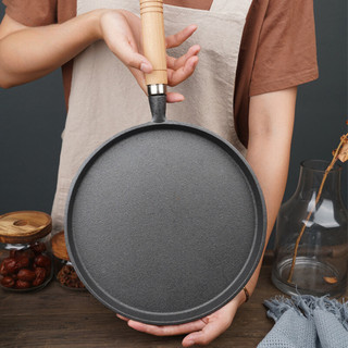  Chảo Gang Làm Bánh Chống Dính Chảo Đổ Bánh Xèo Chảo Rán Chống Dính Size 20 26cm Dùng Cho Mọi Loại Bếp 