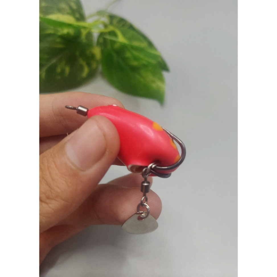 Nhái hơi, mồi hơi Larva vui nhộn Hirushima Hita Lure chuyên câu cá lóc, bú bình bzmnbzg666 gahbxva11