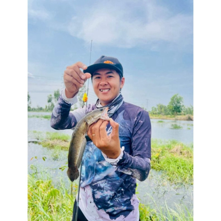 Nhái hơi, mồi hơi Larva vui nhộn Hirushima Hita Lure chuyên câu cá lóc, bú bình bzmnbzg666 gahbxva11