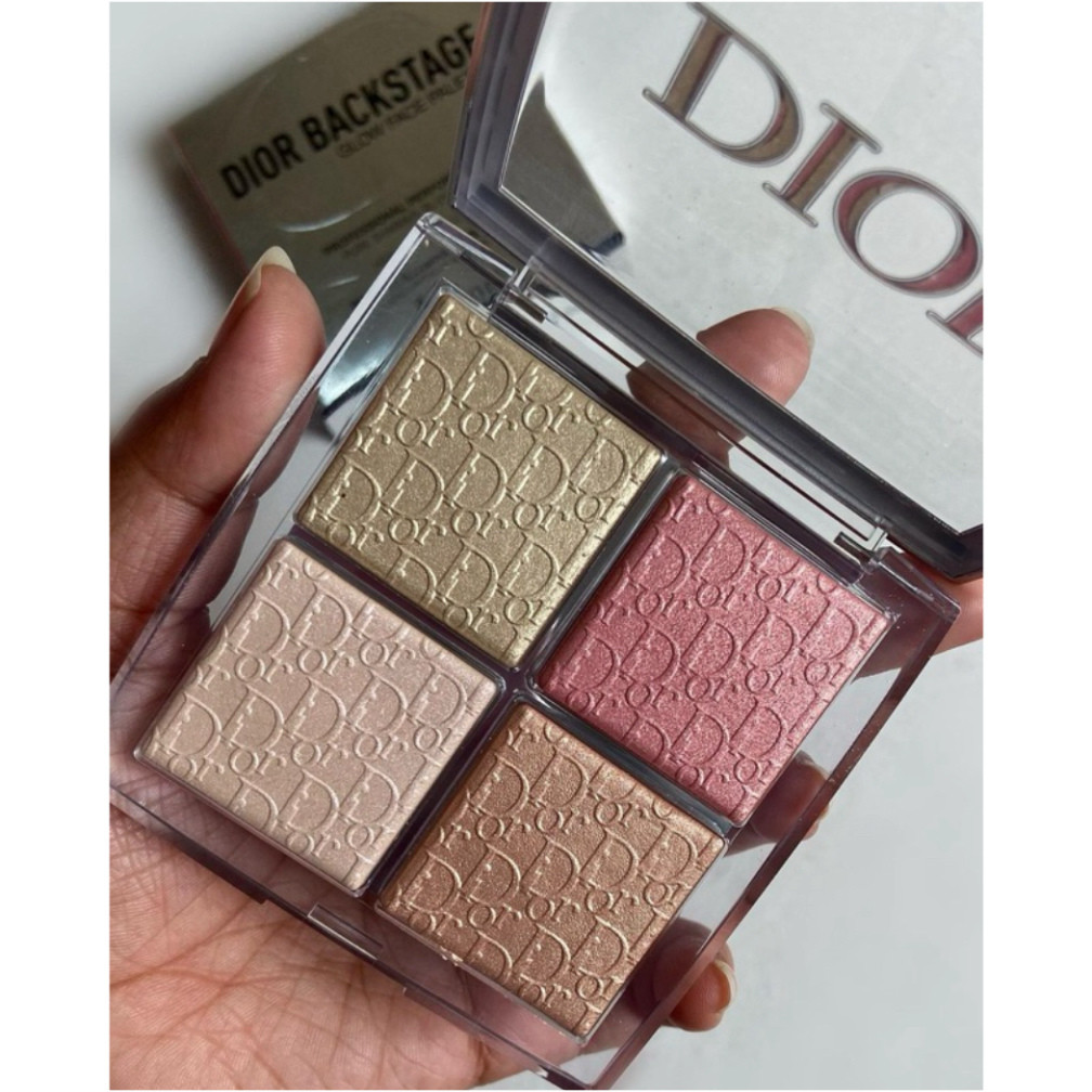 Bill DUTY - Bảng phấn bắt sáng 4 ô Highlight Dior Backstage Glow Face Palette(ô lòi authentic) - Mẫu