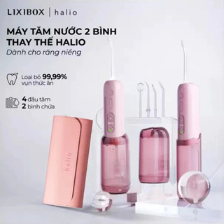 Máy Tăm Nước 2 Bình Thay Thế Halio UltraClean Express Hydro Floss Phiên Bản Nâng Cấp