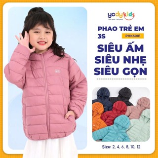 Áo phao bé YODY áo trẻ em siêu nhẹ, siêu ấm áp, nhiều màu dễ thương TRA - PHK5001