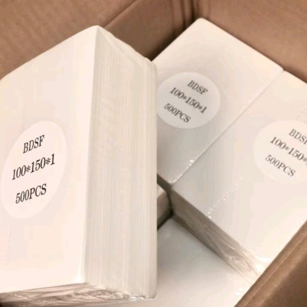 Giấy in nhiệt a6 100x150 500 tờ tự dính in vận đơn shopee ghn ghtk best ninjavan - HS22STORE