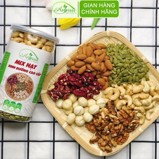  Granola siêu hạt dinh dưỡng mix tổng hợp macca,óc chó,hạnh nhân điều bí sấy chín ăn ngay 