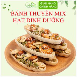  Bánh Thuyền Mix Hạt Giảm Cân Dinh Dưỡng Mix Siêu Hạt Loại 1 từ Nông sản Annut 