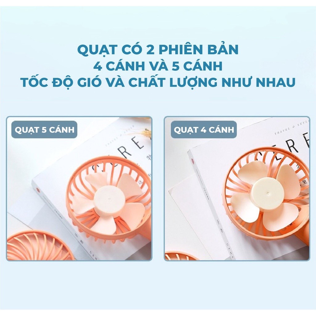 Quạt sạc mini để bàn làm việc YOOBAO F3 6000mAh/3000mAh - có thể chạy 32 giờ - Bảo hành 12 tháng | BigBuy360 - bigbuy360.vn