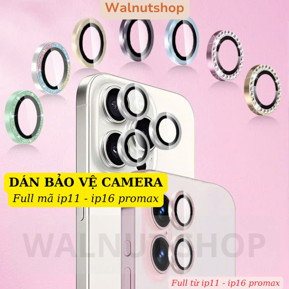 Dán chăm sóc camera full seri iphone 15 từng mắt cam|| camera trơn màu - cam nhũ- cam đá iphone 15, 