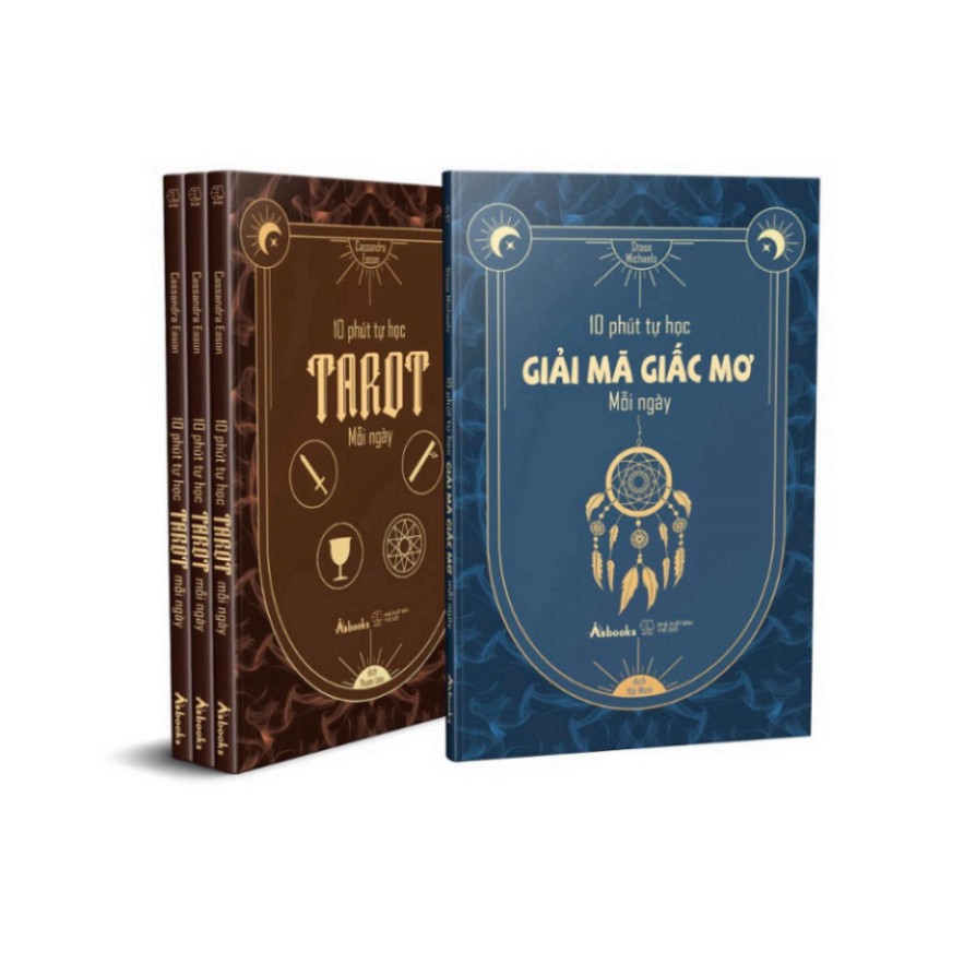 Sách - Combo 10 Phút Tự Học Tarot mỗi ngày + 10 Phút Giải Mã giấc mơ - SAZ