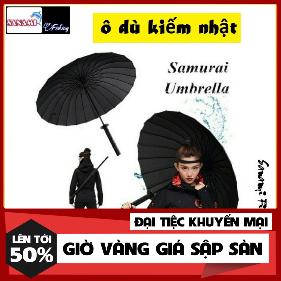 [Chất Lượng] Ô Dù ngăn ngừa nắng Ô Kiếm Nhật Dù Che Mưa Katana Cán Giả Kiếm Nhật ONB siêu chắc khỏe 