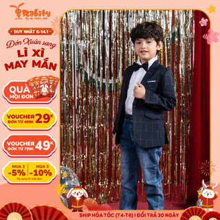  Áo vest bé trai Rabity dài tay 93755