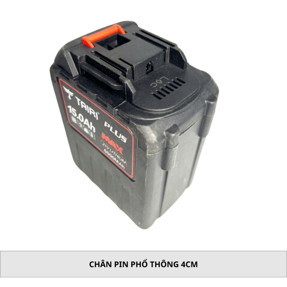 Pin Hệ M21 KAMPRO - 30 Cell 15Ah Dung Lượng Cao, Chân Phổ Thông 4cm, Có Đèn Báo