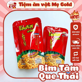BỊCH 13 GÓI Bim Bim Tăm Que , Bim Tăm Thái Lan, Snack Que Tăm Thái, Tiệm Ăn Vặt Mẹ Gold