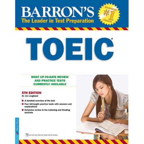 Sách - Barron's Toeic Test (5th Edition) - SFN