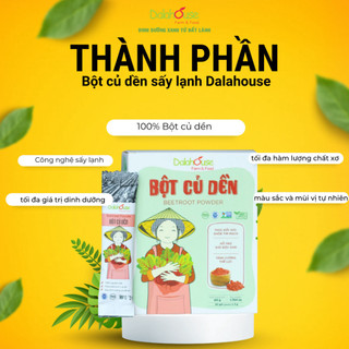 [COMBO 02 HỘP KÈM 01 BÌNH] Bột Củ Dền Dalahouse 60g