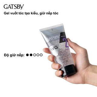 Sáp vuốt tóc GATSBY Water Gloss Soft a, gel vuốt tóc mềm 170g