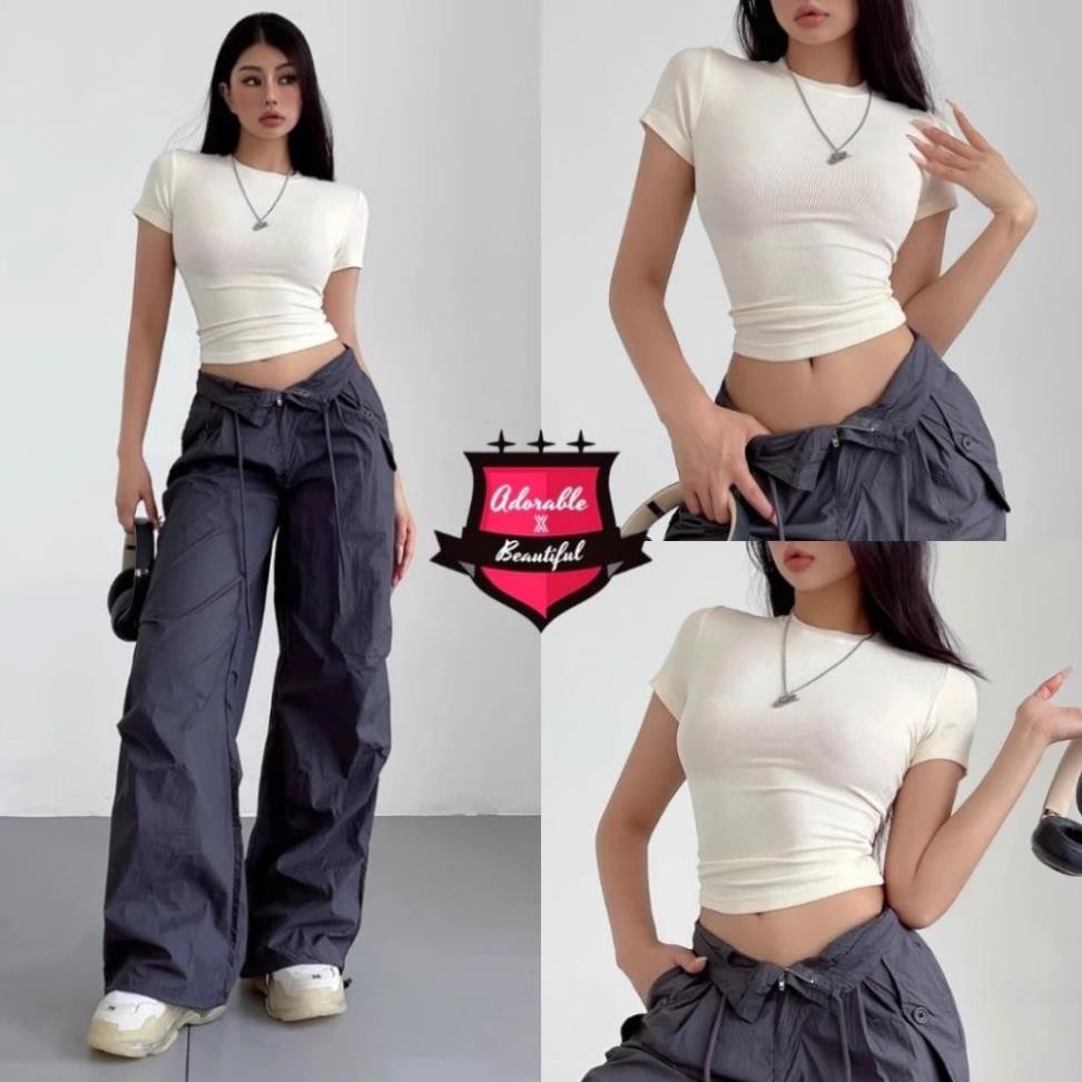 [ SLIM TEE] Áo thun Baby Tee DANEJI Siêu Ôm body, thun tăm lạnh chất co dãn Trendy | BigBuy360 - bigbuy360.vn