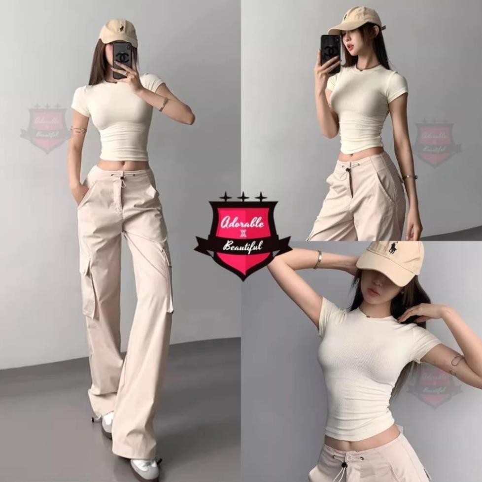 [ SLIM TEE] Áo thun Baby Tee DANEJI Siêu Ôm body, thun tăm lạnh chất co dãn Trendy | BigBuy360 - bigbuy360.vn