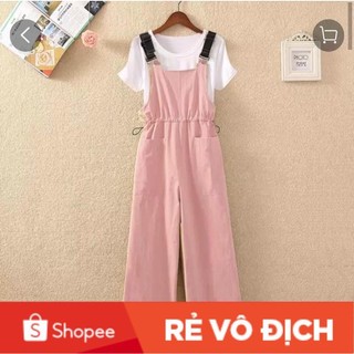 [ Mã FAMAYWA18 giảm 10K đơn 50K] Sét Quần Yếm Áo Thun