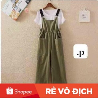 [ Mã FAMAYWA18 giảm 10K đơn 50K] Sét Quần Yếm Áo Thun