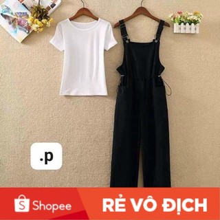 [ Mã FAMAYWA18 giảm 10K đơn 50K] Sét Quần Yếm Áo Thun