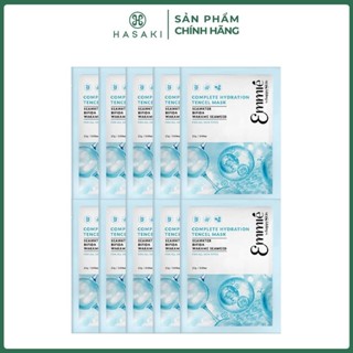 Combo 10 Mặt Nạ Emmié Cấp Ẩm Sâu, Dịu Da Từ Tảo Biển 23g Hasaki Sản Phẩm Chính Hãng