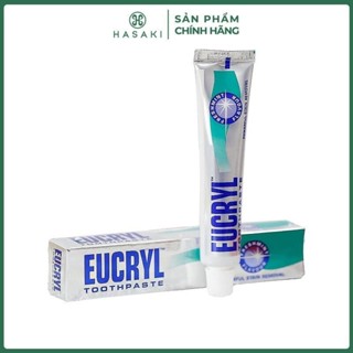 Kem Đánh Răng Làm Trắng Răng Hương Bạc Hà EUCRYL Tooth Paste Freshmint 50g Hasaki Sản phẩm chính hãng