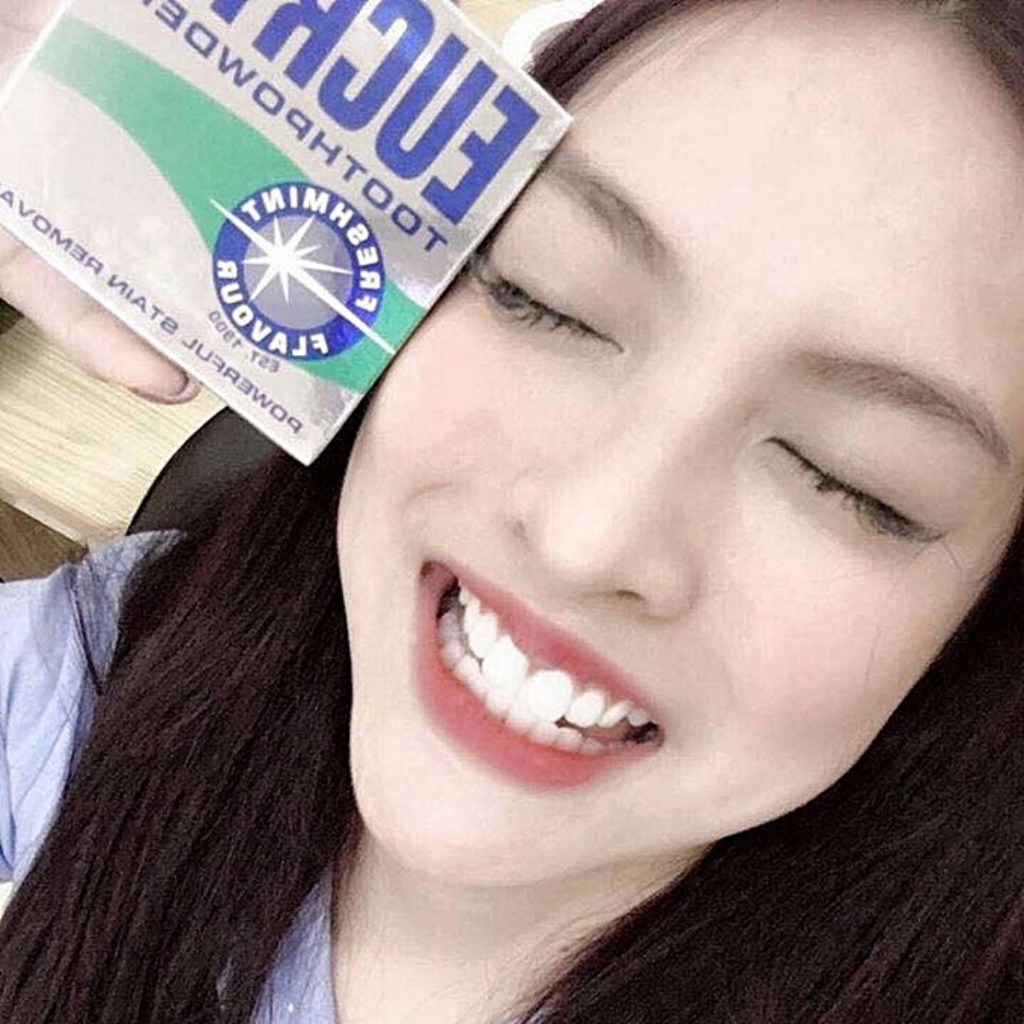 Bột Trắng Răng Bạc Hà Giúp Sạch Miệng Hơi Thở Thơm Mát Eucryl Toothpower 50gTooth Powder Freshmint 50g Hasaki | BigBuy360 - bigbuy360.vn