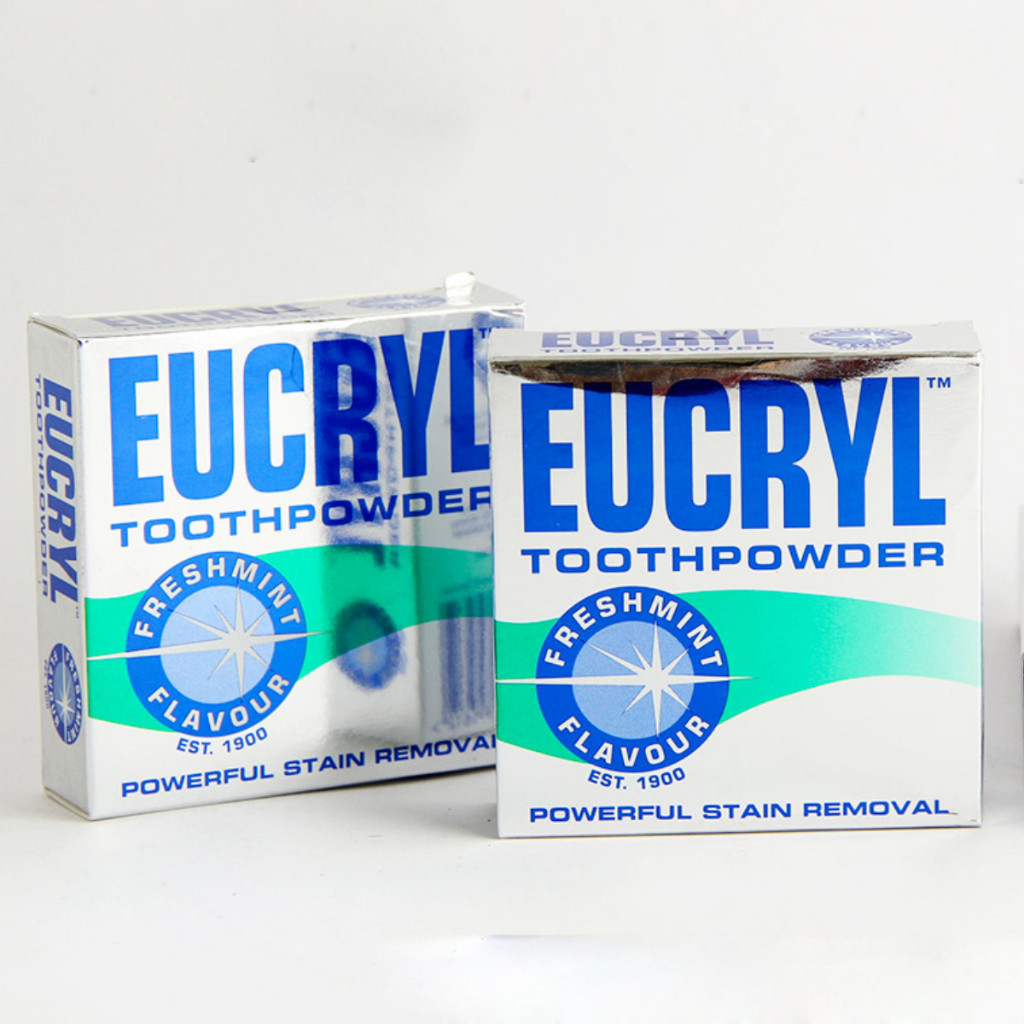 Bột Trắng Răng Bạc Hà Giúp Sạch Miệng Hơi Thở Thơm Mát Eucryl Toothpower 50gTooth Powder Freshmint 50g Hasaki | BigBuy360 - bigbuy360.vn