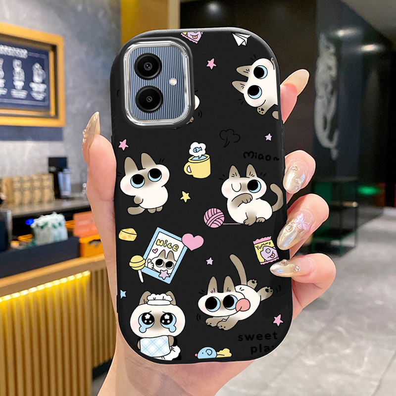 Ốp Lưng Samsung A06 4G A06 5G A05 F05 M05 A05s Case Mèo con dễ thương