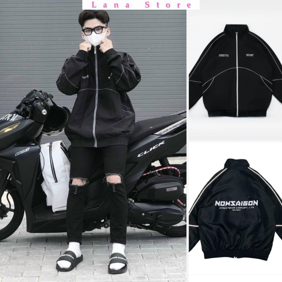 Áo Khoác Dù NowSaiGon Form Unisex Nam Nữ Áo Dù 2 Lớp