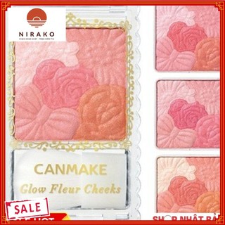 Phấn má hồng Canmake Glow Fleur Cheek