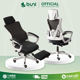 Ghế Công Thái Học, Ghế Văn Phòng Kiểu Dáng Xoay Ngả Lưng Thoải Mái, Chất Đệm Lưng Lưới Thoáng Mát Màu Sắc Tinh Tế