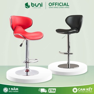 Ghế Quầy Bar Trong Suốt Phục Vụ Ngành Makup, Salon, Spa, Chất Liệu Đệm Da, Lưng Nhựa Cứng Cáp, Độ Bền Cao