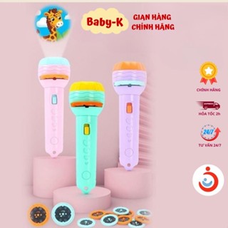  Đồ chơi đèn pin chiếu hình 24 - 80 hình đã gồm đèn - hình chiếu - sẵn pin - cho bé khám phá-BABIES 