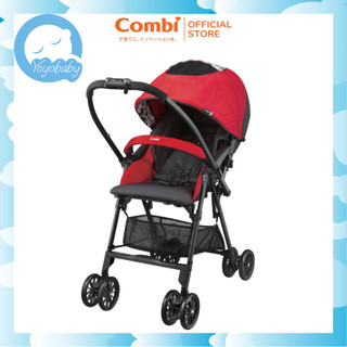 Xe đẩy Combi NEYO màu đỏ/xanh