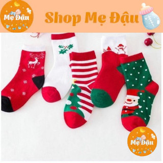 Set 10 Đôi Tất Noel Siêu Yêu Cho Bé (1 Đến 12 Tuổi)