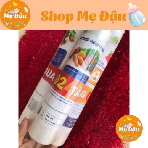 Set 3 cuộn túi đựng thực phẩm cao cấp
