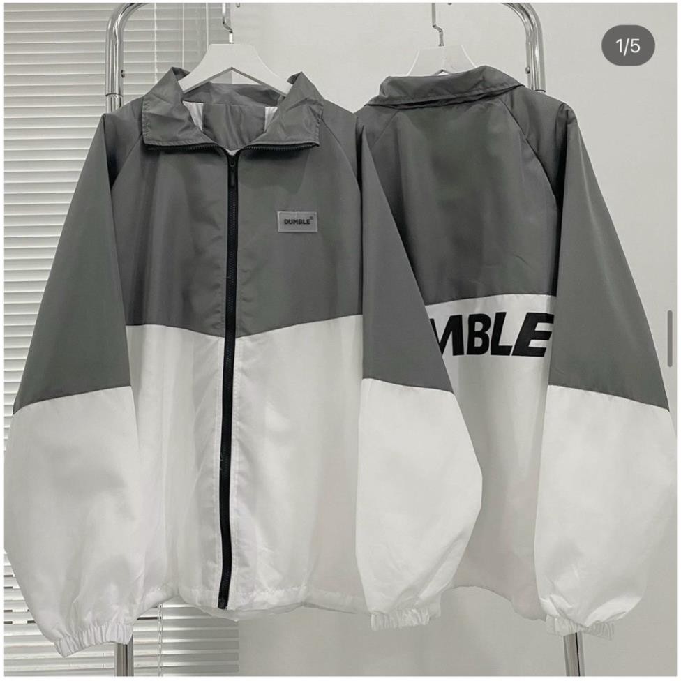 [ HOT 2025 ] Áo Khoác Dù Vải Gió 2 Lớp Unisex Logo in DUMBLE Sắc Nét Form Rộng Nam Nữ - F.S.Shop68