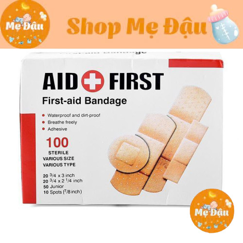 Hộp Băng Dán Cá Nhân 100 miếng